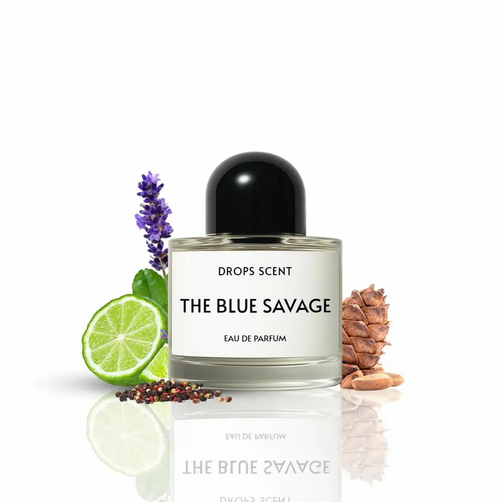 The Blue Savage | 50ML | Eau de Parfum | Fresh Blue Perfume | Fresh Fragrance | Long Lasting Fresh Fragrance | 25% Oil Concentration | Summer Fragrance | Luxury Gift Perfume for Men